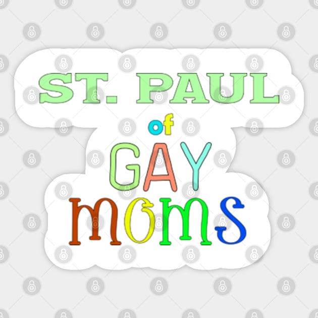 lgbt pride St. Paul Sticker by ART BY IIPRATMO